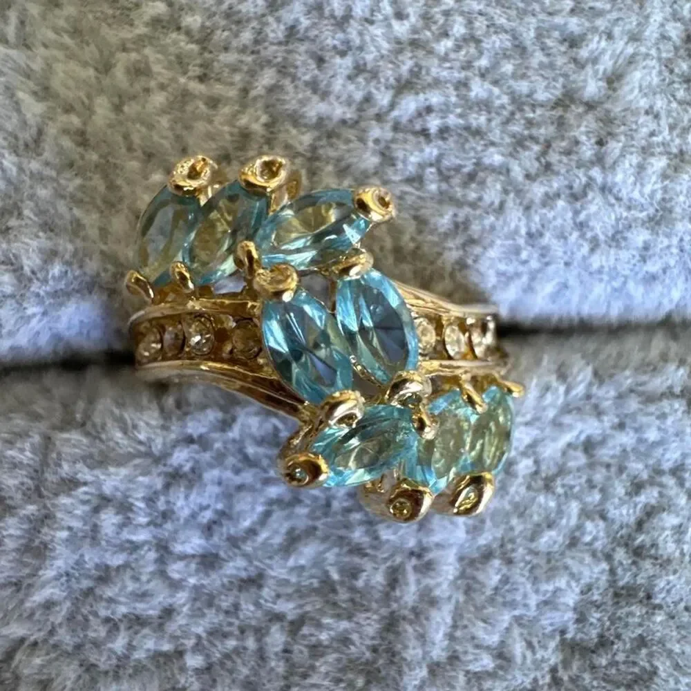 Unbranded Women's Blue and Gold Jewellery